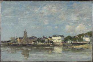 View of the Harbour at Trouville