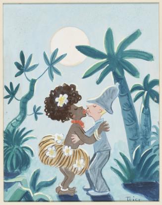 Zamberder Sudsee from Lustige Blatter, Number 17