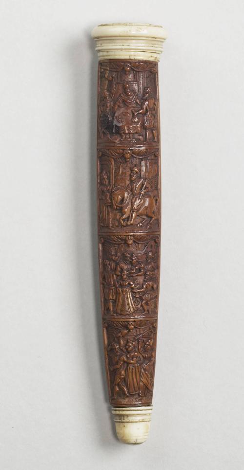 Knife Sheath: Scenes from the Parable of the Prodigal Son