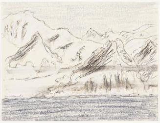 Bylot Island from Pond Inlet at Freeze-up