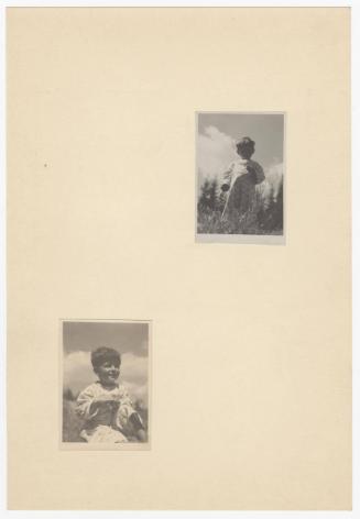 Untitled (Two Images of Young Children)