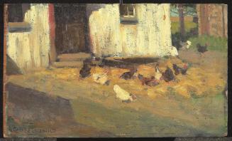 Chickens in Farmyard