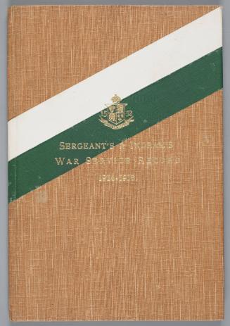 Sergeant's & Ingram's War Service Record, 1914-1918   from Airships, Rigid and Non-Rigid