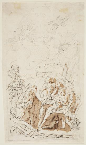 The Holy Family in a Landscape