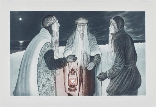 Three Mummers on Winsor's Point