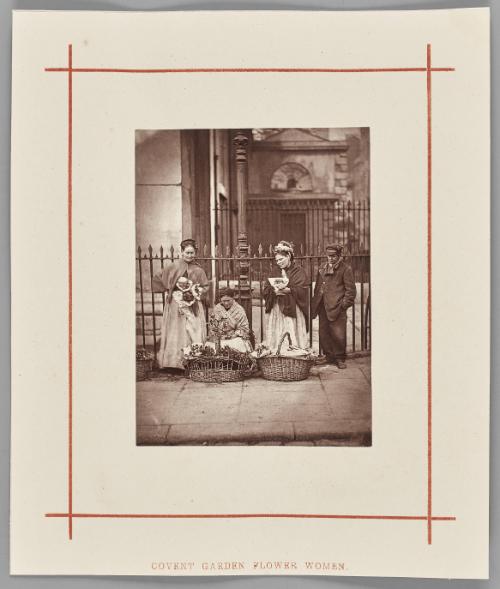 Street Life in London: Covent Garden Flower Women