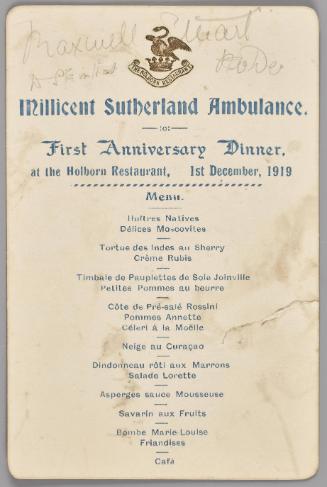 British nursing in Calais, photographs, postacards, etc.