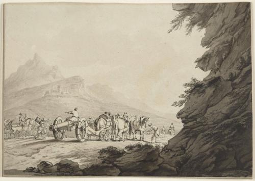 Landscape with Turkish Artillery