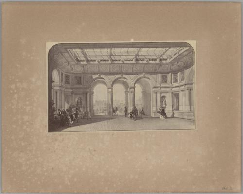 View of the Garden, Looking North-West