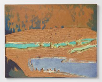 Linoleum block from Green and Gold