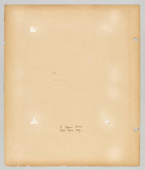 In Nippers Harbor, Notre Dame Bay. Page 74 of Newfoundland from Collection of Canadian albums compiled by Edith S. Watson
