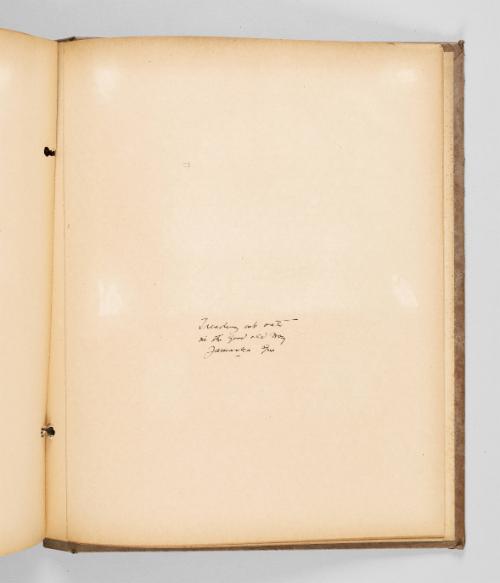 Treading out oats in the good old way, Yamaska, Que. Page 39 of The Abenaki; from collection of Canadian albums compiled by Edith S. Watson, 1890s-1930s [the blank page before should have a record]