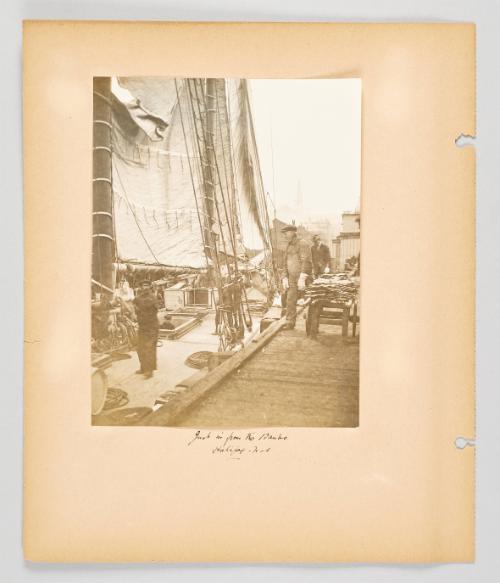 Just in from the Banks, Halifax, N.S. Page 6 of Fish; from collection of Canadian albums compiled by Edith S. Watson, 1890s-1930s