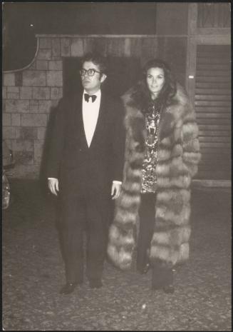 Florinda Bolkan beside Enrico Lucherini 