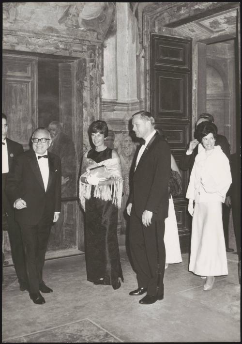 The astronauts from Apollo 11, Neil Armstrong and his partner 