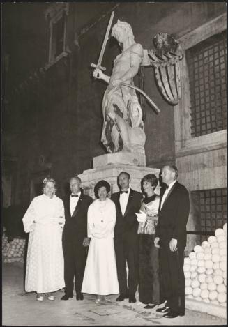 The astronauts from Apollo 11, Neil Armstrong, Michael Collins and Buzz Aldrin 