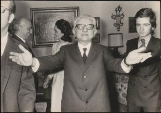 Portrait of Giovanni Leone in his family home