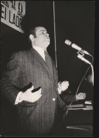 Ciccio Franco speaking at an Italian Social Movement conference