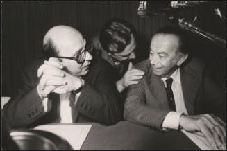 Mario Toros, Carlo Donat-Carrin and Giovanni Galloni 