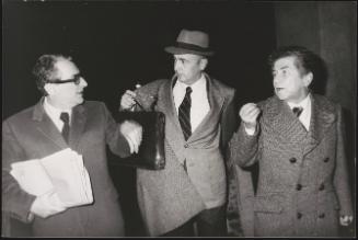 Luciano Barca, Giorgio Napolitano and Edoardo Perna 