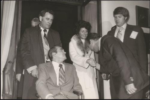 Governor George Wallace with his wife Cornelia 