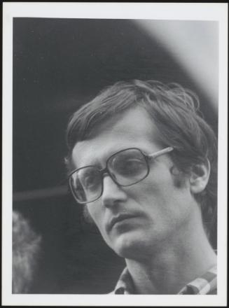 Guido Viale leader of Lotta Continua, 1975