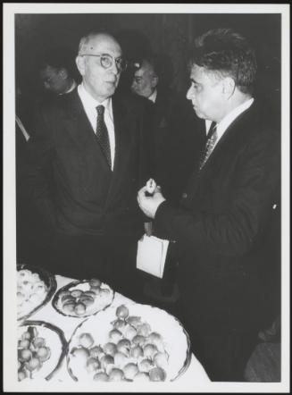 Giorgio Napolitano and Achille Occhetto