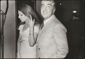 Italian comedy actor Gino Bramieri 