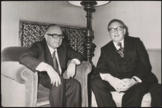 Henry Alfred Kissinger and Mariano Rumor 