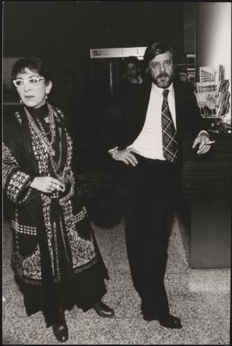 Lina Wertmüller and Giancarlo Giannini 