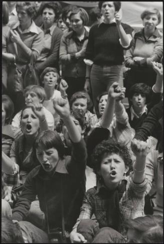 Communist demonstrators