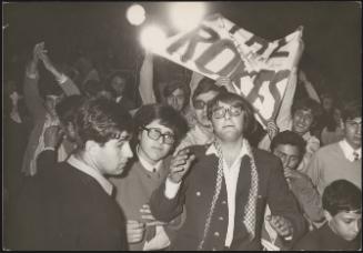 Young members of The Italian Communist Party (PCI) attending a demonstration 