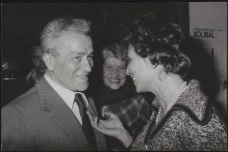 Luciana Castellina in conversation with fellow communist Pietro Ingrao and his wife Laura Lombardo Radice 