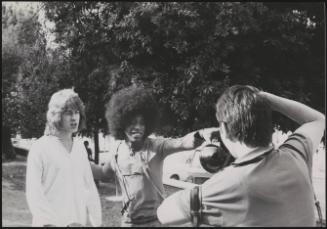 Mick Taylor (left) and Kenneth Lupper from the Rolling Stones