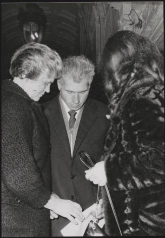 The family of plane-jacker Raphael Minichiello at one of his court hearings