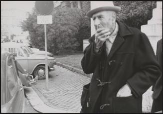 Raphael Minichiello's father Luigi Antonio, photographed outside a court hearing for his son, who hijacked an American plane to avoid a court-martial
