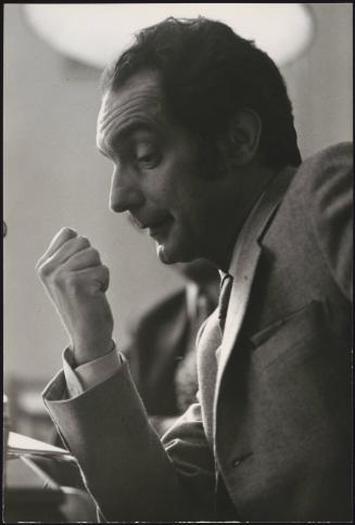 Portrait of writer Italo Calvino