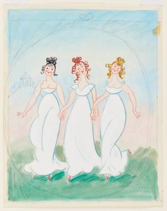 Study Related to Mode-Puppchen (Fashion Dolls)