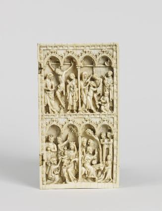 Right wing of a diptych: Scenes from the Life of Christ