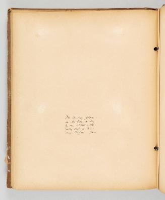 The landing place at low tide on day of our arrival by the ferry boat, at Isle aux Coudres, Que. Page 38 of Quebec II; from collection of Canadian albums compiled by Edith S. Watson, 1890s-1930s
