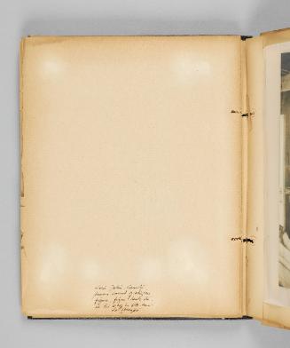 Louis Jobin, Canada's famous carver of religious figures, figure-heads, etc. in his shop in Ste. Anne de Beaupré. Page 32 of Ste Anne de Beaupré; from collection of Canadian albums compiled by Edith S. Watson, 1890s-1930s