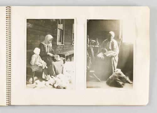 [Working with wool] [Page 37 of The Doukhobors I album]