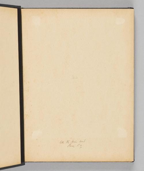 On the pier head, P.Q. [Page 1 of Happy Voyages with Queenie album]