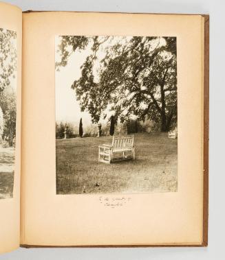 On the grounds of "Cloverdale" [Page 39 of Victoria, BC album]