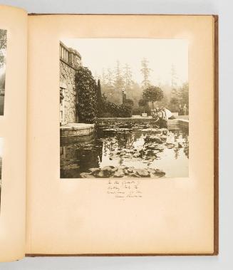 In the grounds of Hatley Park. The residence of Mrs. James Dunsmuir [Page 27 of Victoria, BC album]