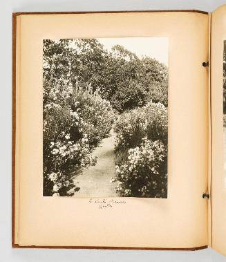 In Senator Barnard's garden [Page 16 of Victoria, BC album]