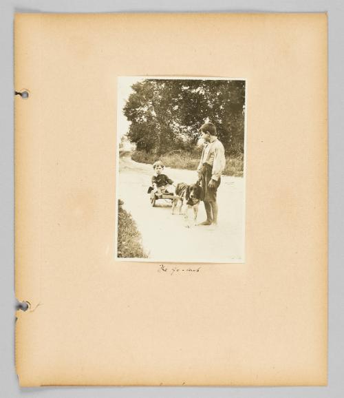 The go-cart [Page 29 of Children album]