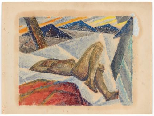 Study for Composition [Reclining Nude]