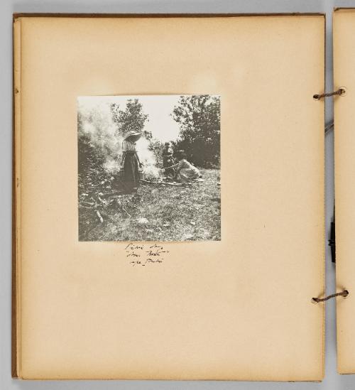 Picnic days, "down North" Cape Breton [Page 28 of Wells and Pots album]
