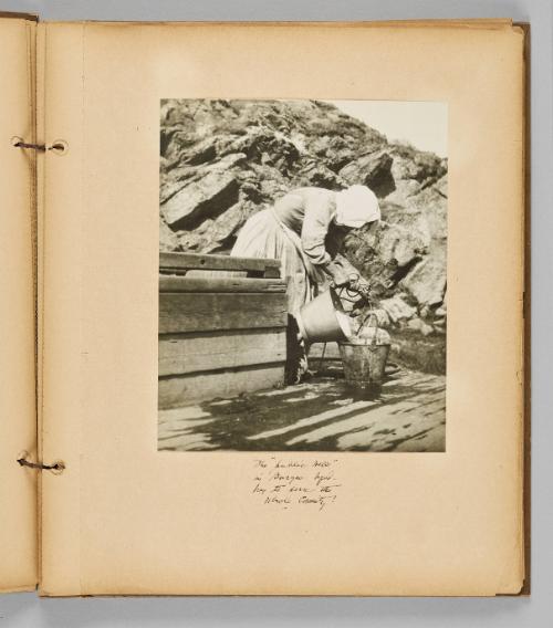 The "public well" in Burgeo, Nfld. has to serve the whole community! [Page 11 of Wells and Pots album]
